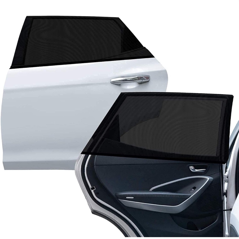 3/$20 Black Mesh Universal Rear Window Shade